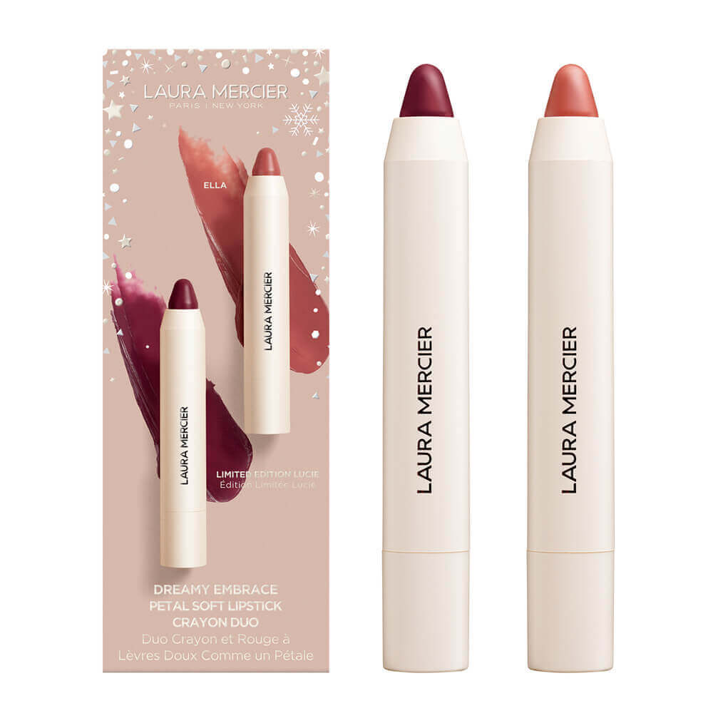 Laura Mercier Dreamy Embrace Petal Soft Lipstick Crayon Duo